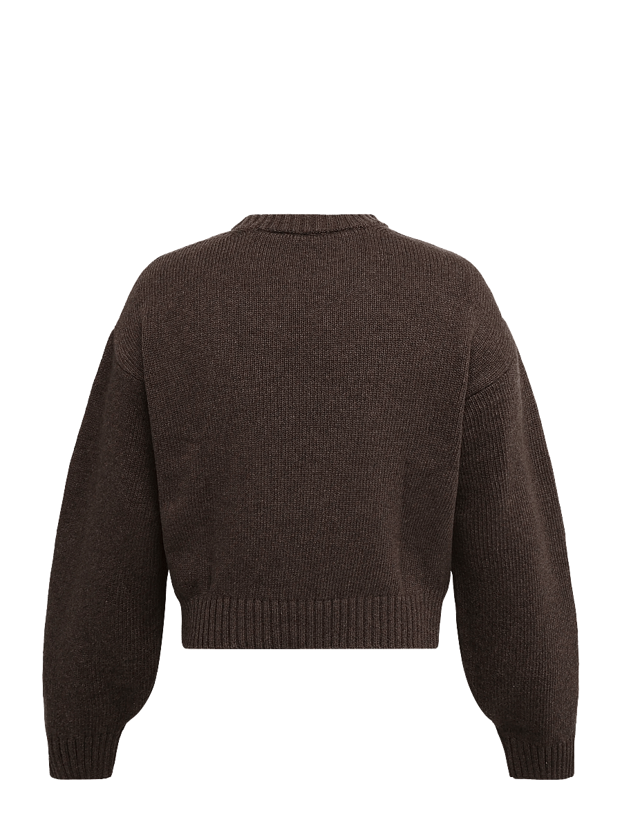 ROTATE - CREWNECK SWEATER - cocoa brown - 1