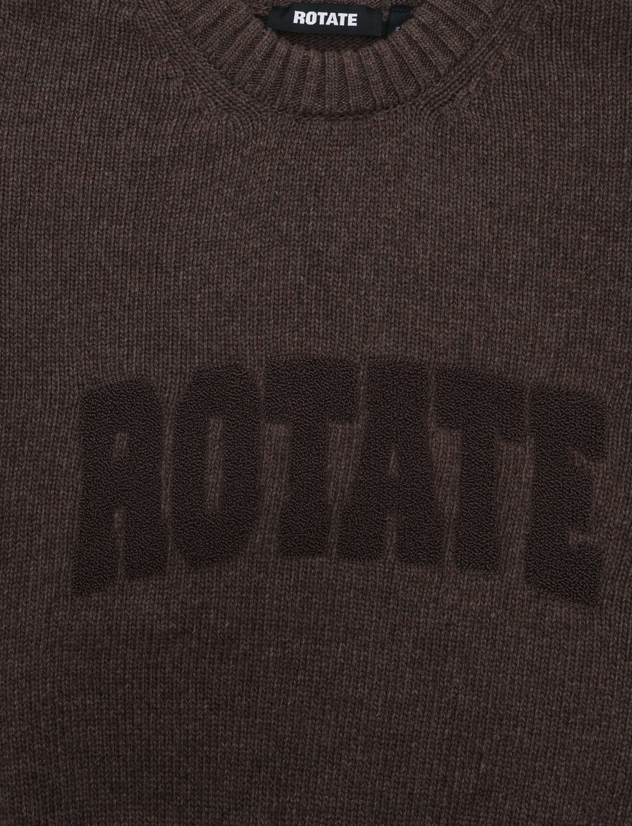 ROTATE - CREWNECK SWEATER - cocoa brown - 2