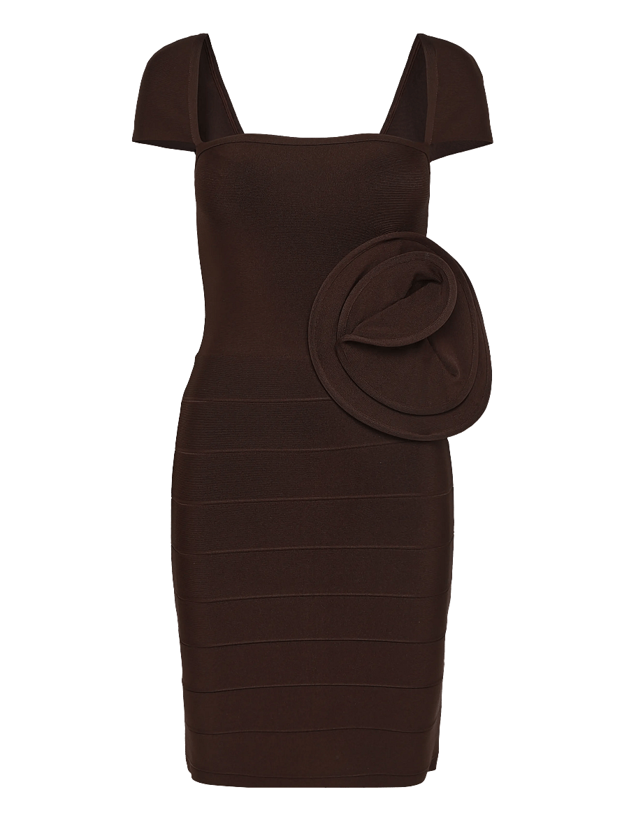 ROTATE - ROSE CAP SLEEVE MINI DRESS - molÉ - 0