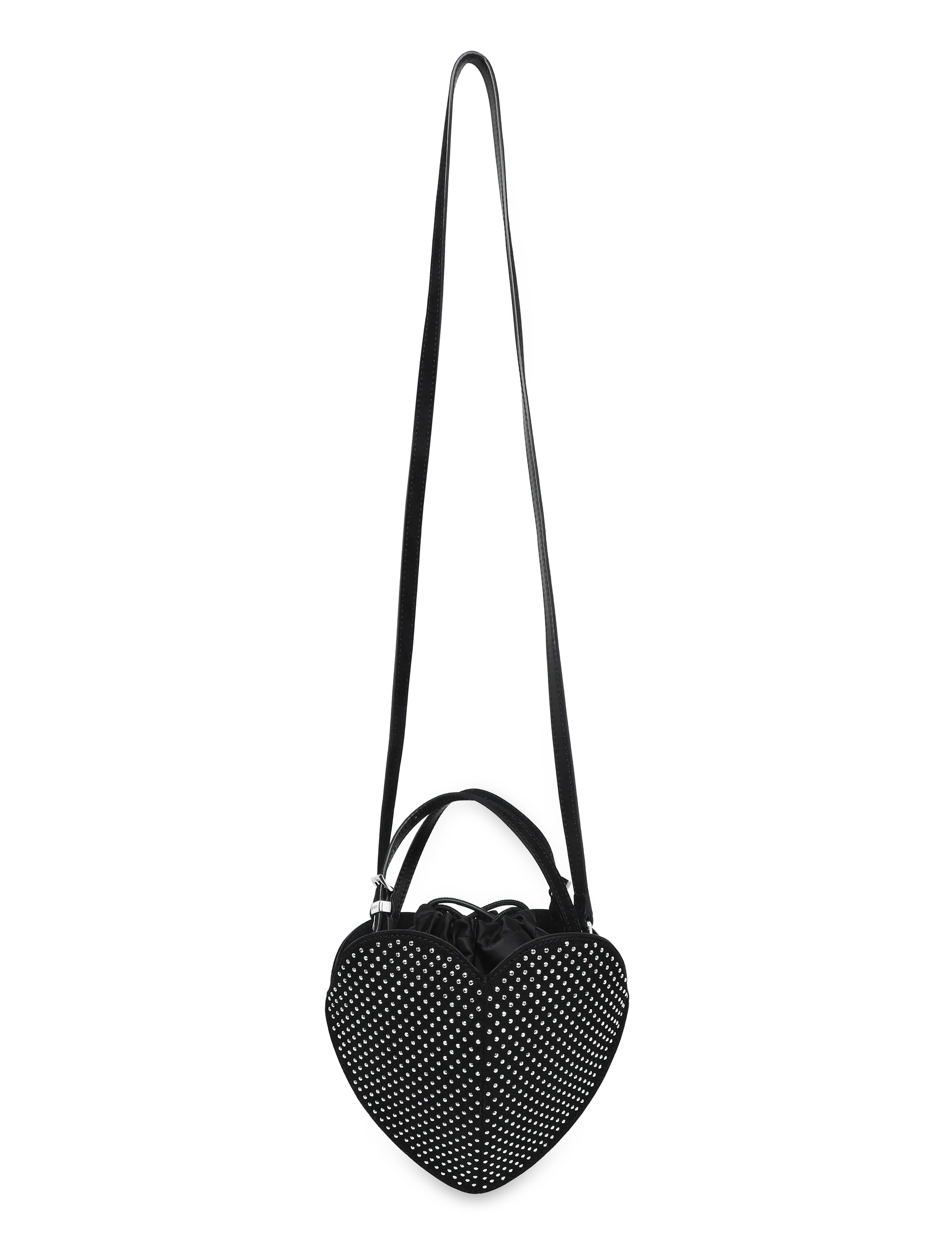 ROTATE - RHINESTONE HEART BAG - special occasions - 1000 black comb. - 1
