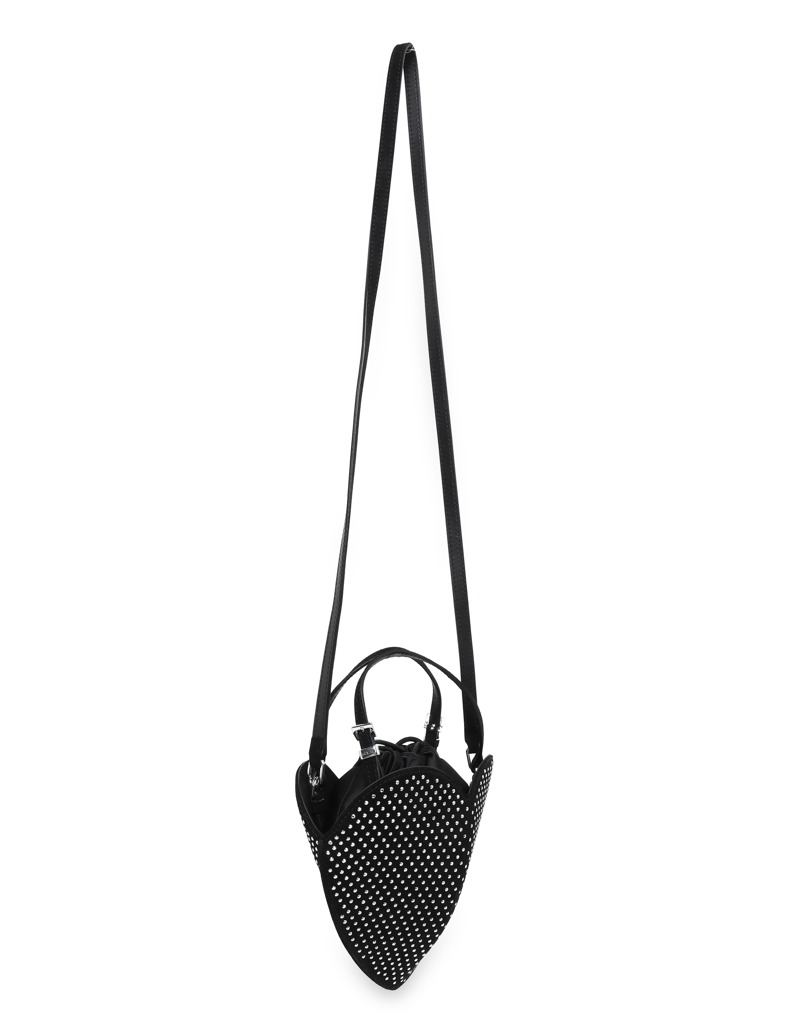 ROTATE - RHINESTONE HEART BAG - special occasions - 1000 black comb. - 2