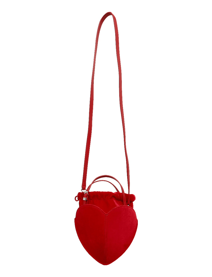 ROTATE - VELVET HEART BAG - special occasions - scooter red - 0
