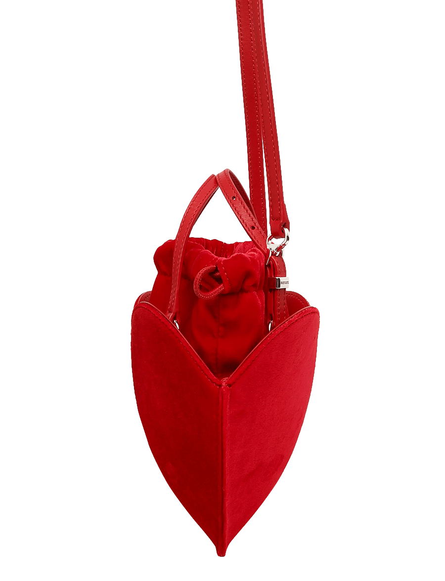 ROTATE - VELVET HEART BAG - special occasions - scooter red - 3