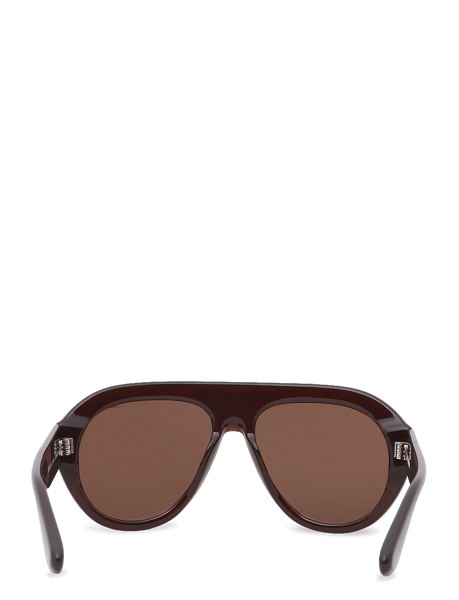 ROTATE - PILOT AVIATOR FRAME - chimi x solid brown - 1