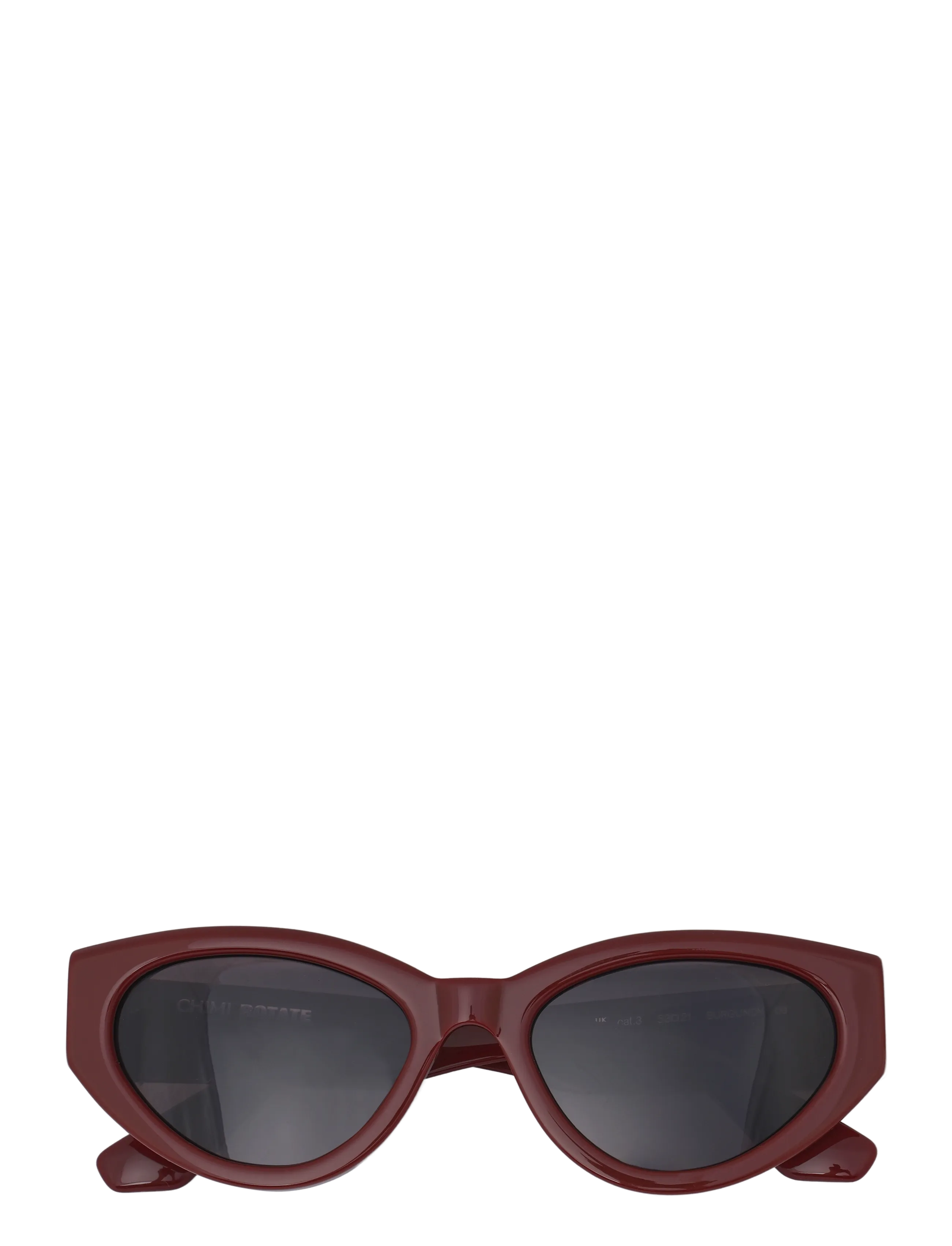 ROTATE CAT EYE FRAME - Kassisilma-päikeseprillid - CHIMI X BURGUNDY / burgundy