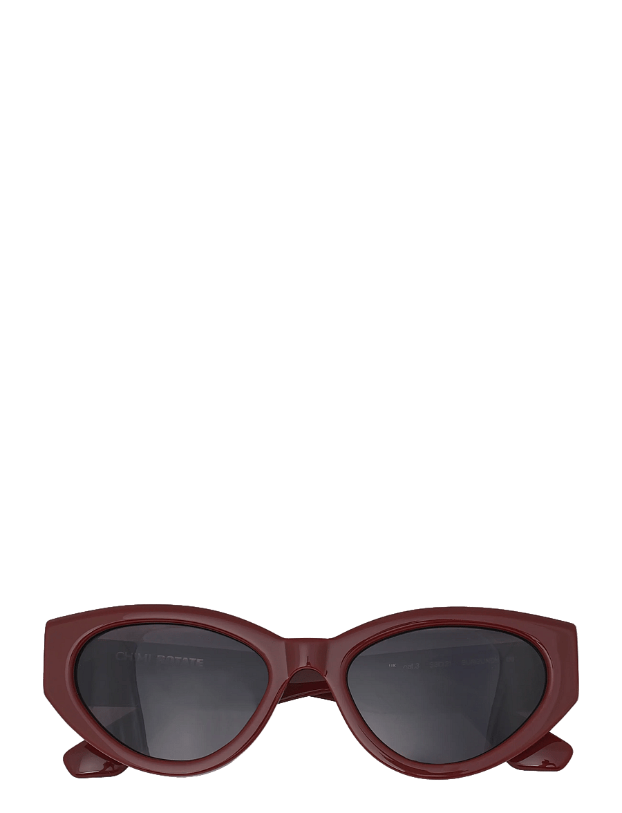 ROTATE - CAT EYE FRAME - chimi x burgundy - 0