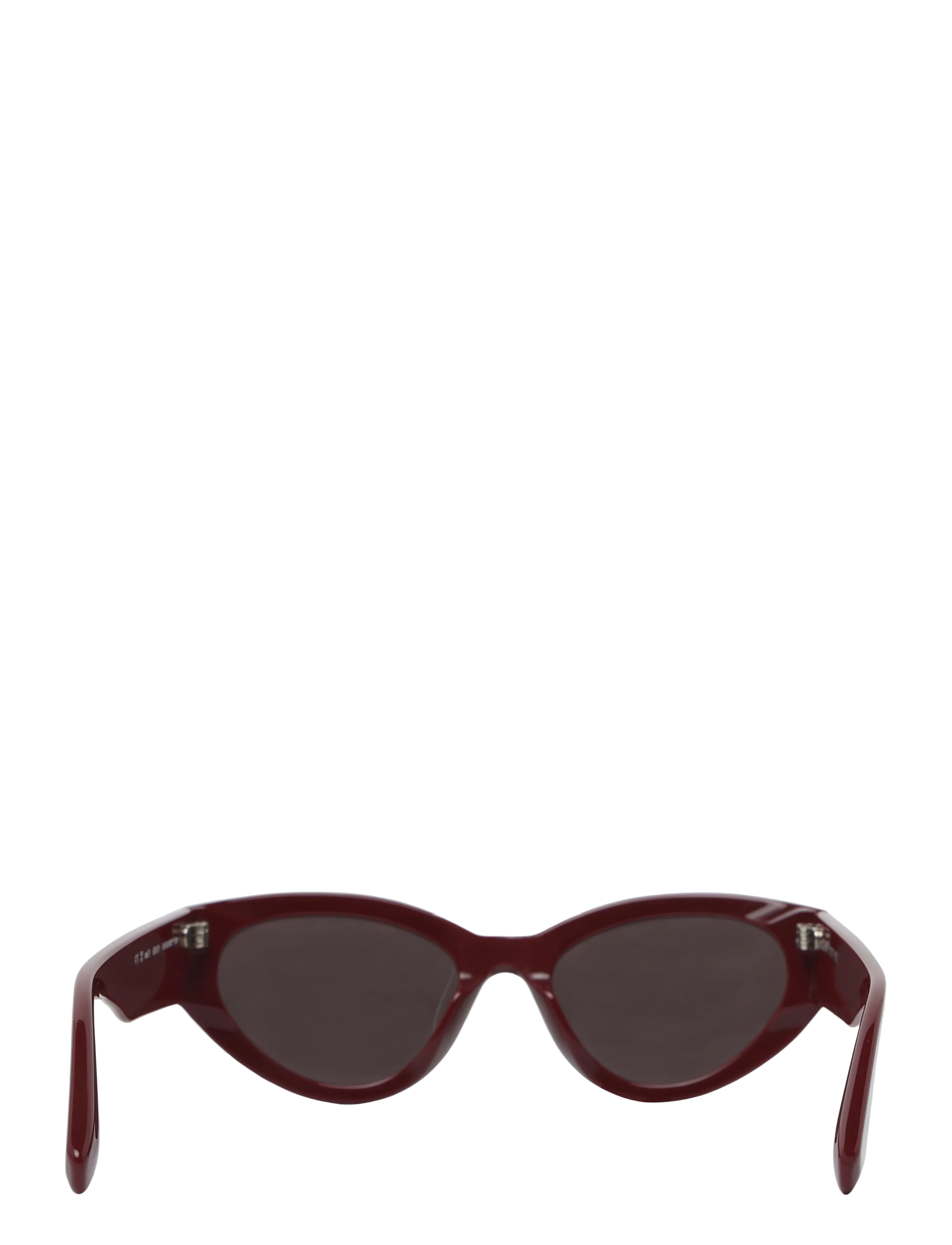 ROTATE - CAT EYE FRAME - chimi x burgundy - 1