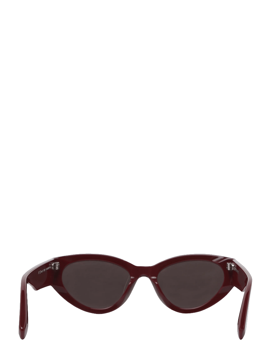 ROTATE - CAT EYE FRAME - chimi x burgundy - 1