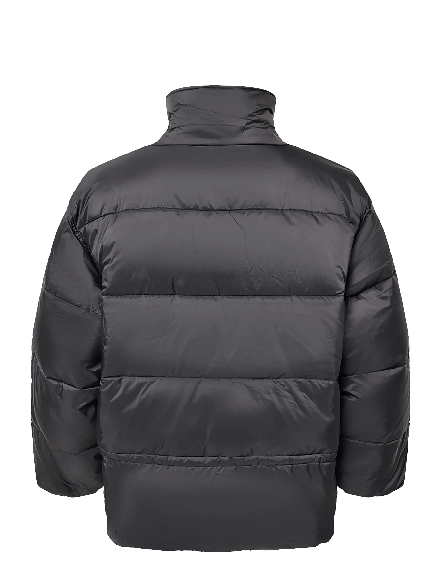 ROTATE - PEPLUM PUFFER JACKET - vinterjackor - black - 1