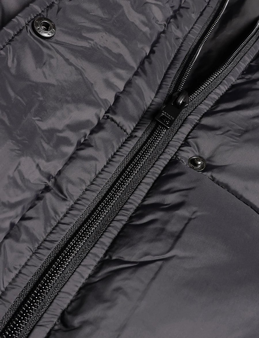 ROTATE - PEPLUM PUFFER JACKET - vinterjackor - black - 4