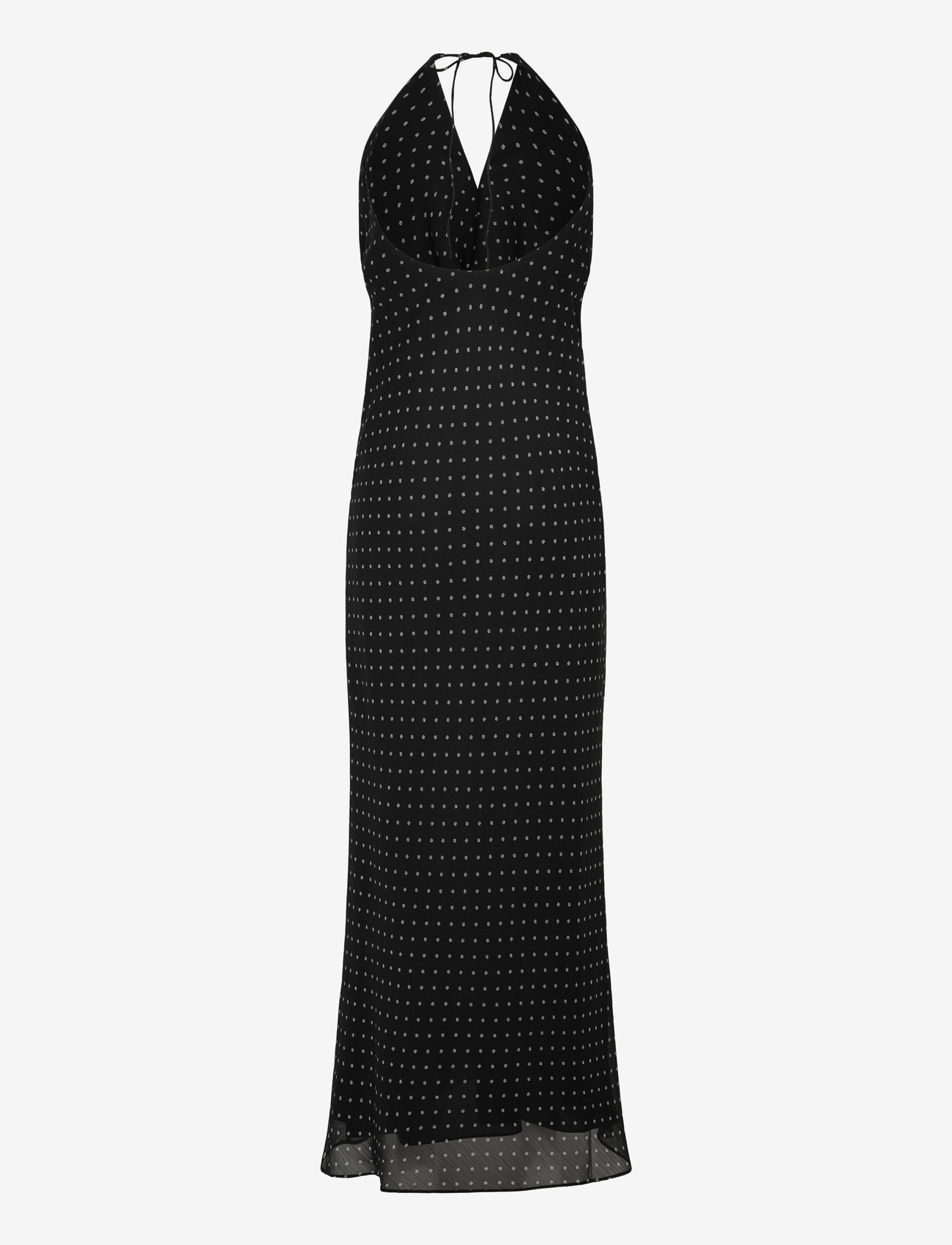 ROTATE - CHIFFON HALTERNECK - sommarklänningar - 1000 black comb. - 1