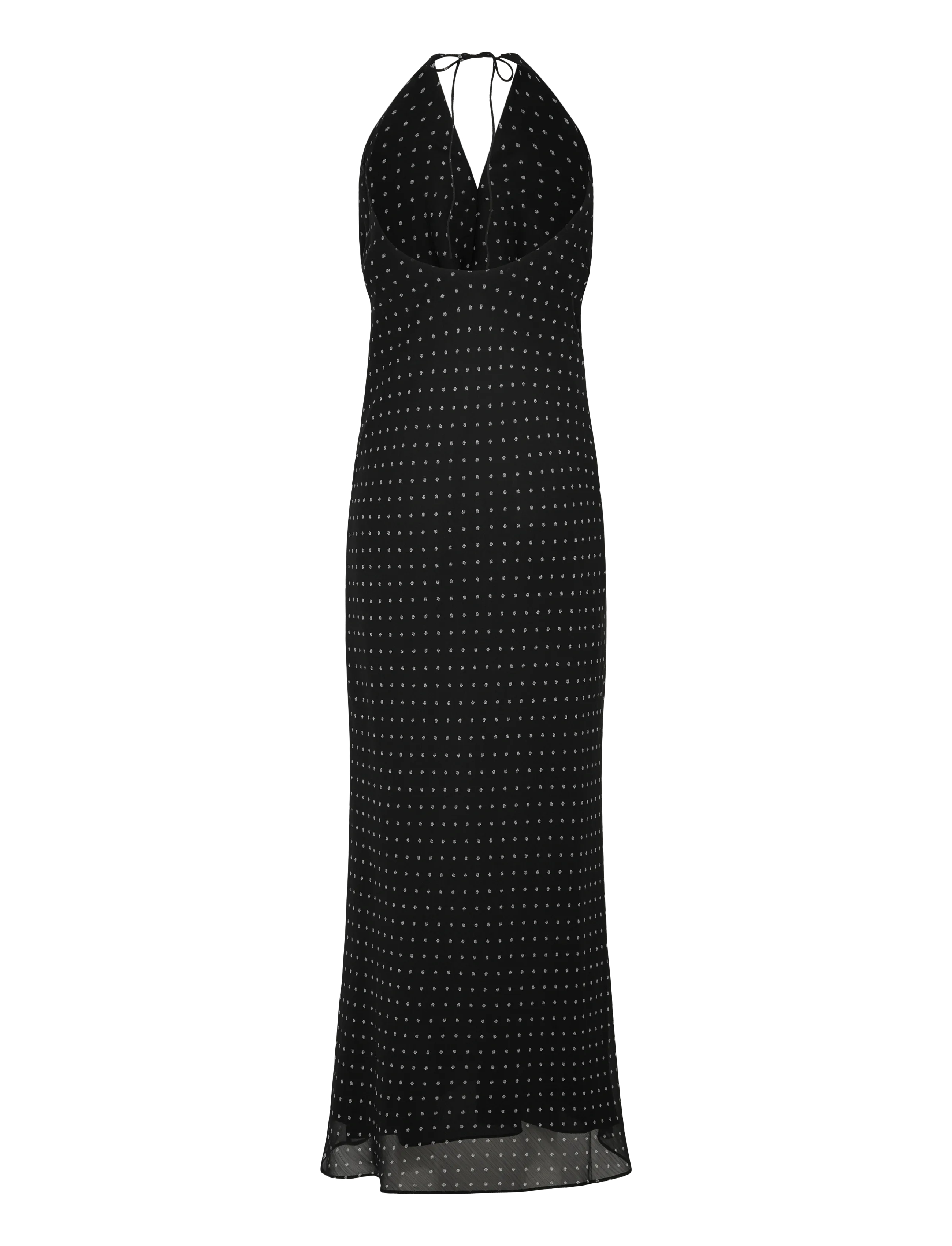 ROTATE - CHIFFON HALTERNECK - sommerkleider - 1000 black comb. - 1