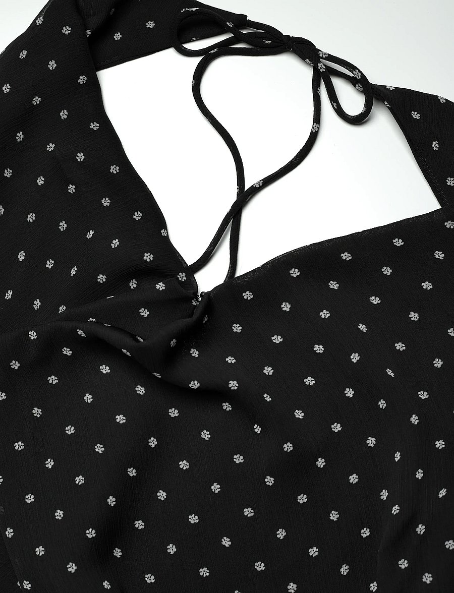 ROTATE - CHIFFON HALTERNECK - sommerkleider - 1000 black comb. - 2