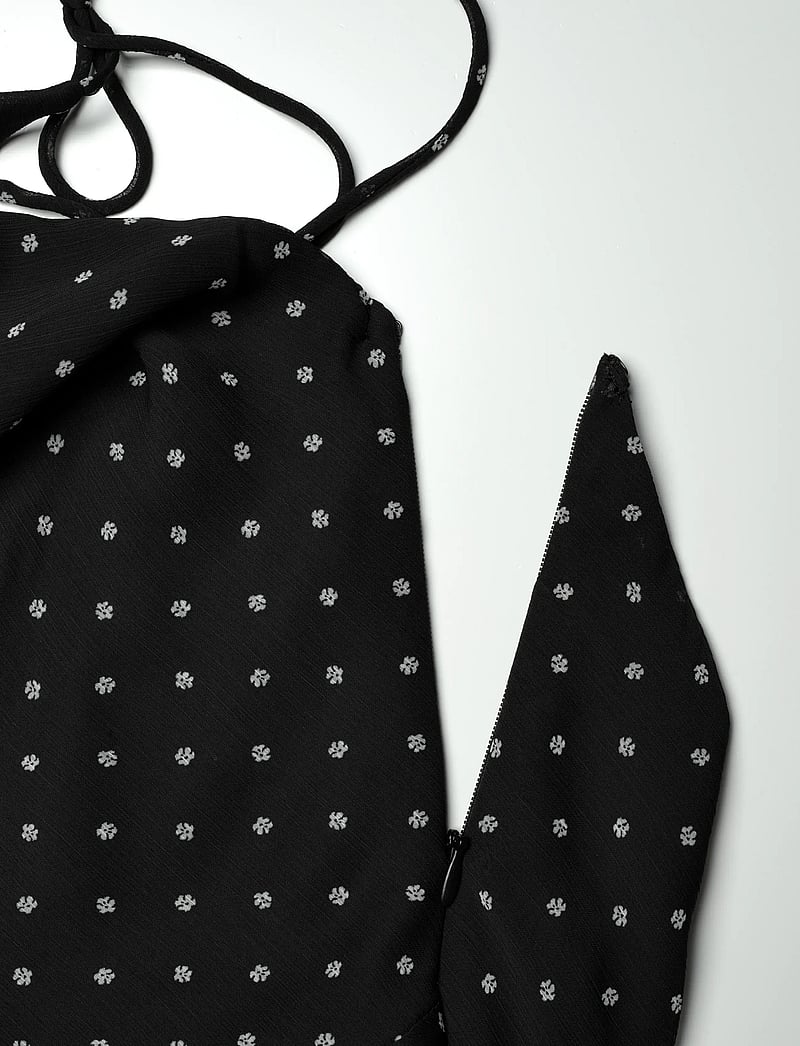 ROTATE - CHIFFON HALTERNECK - sommarklänningar - 1000 black comb. - 3