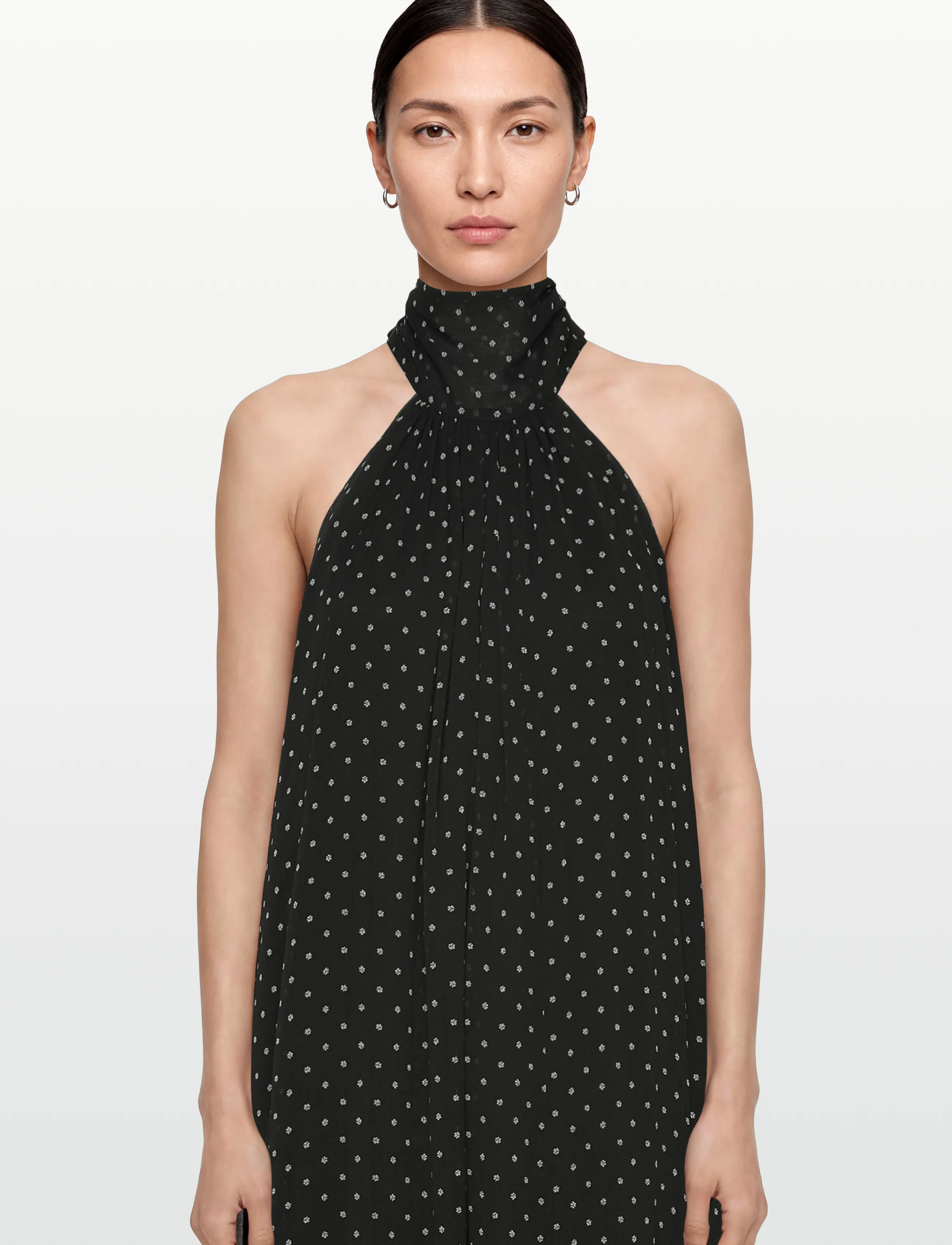 ROTATE - CHIFFON BALLOON JUMPSUIT - særlige begivenheder - 1000 black comb. - 3