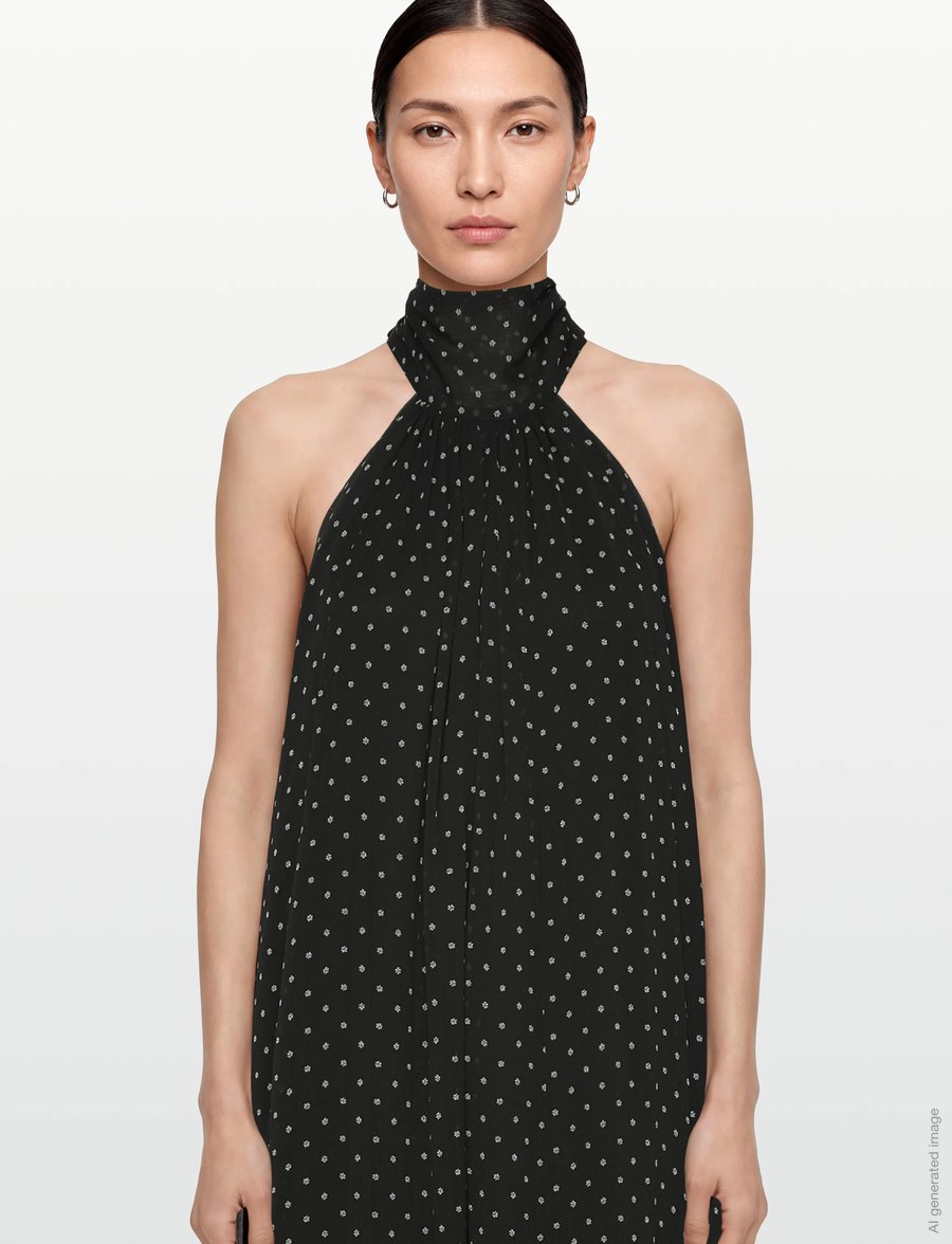 ROTATE - CHIFFON BALLOON JUMPSUIT - særlige begivenheder - 1000 black comb. - 3