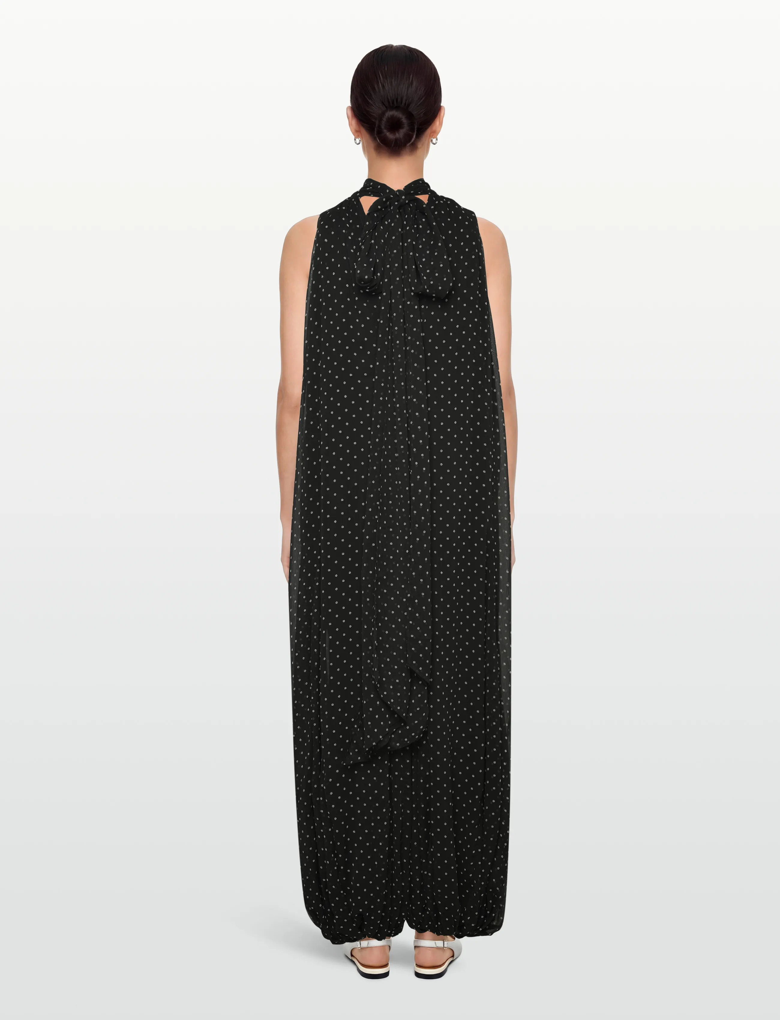 ROTATE - CHIFFON BALLOON JUMPSUIT - særlige begivenheder - 1000 black comb. - 4