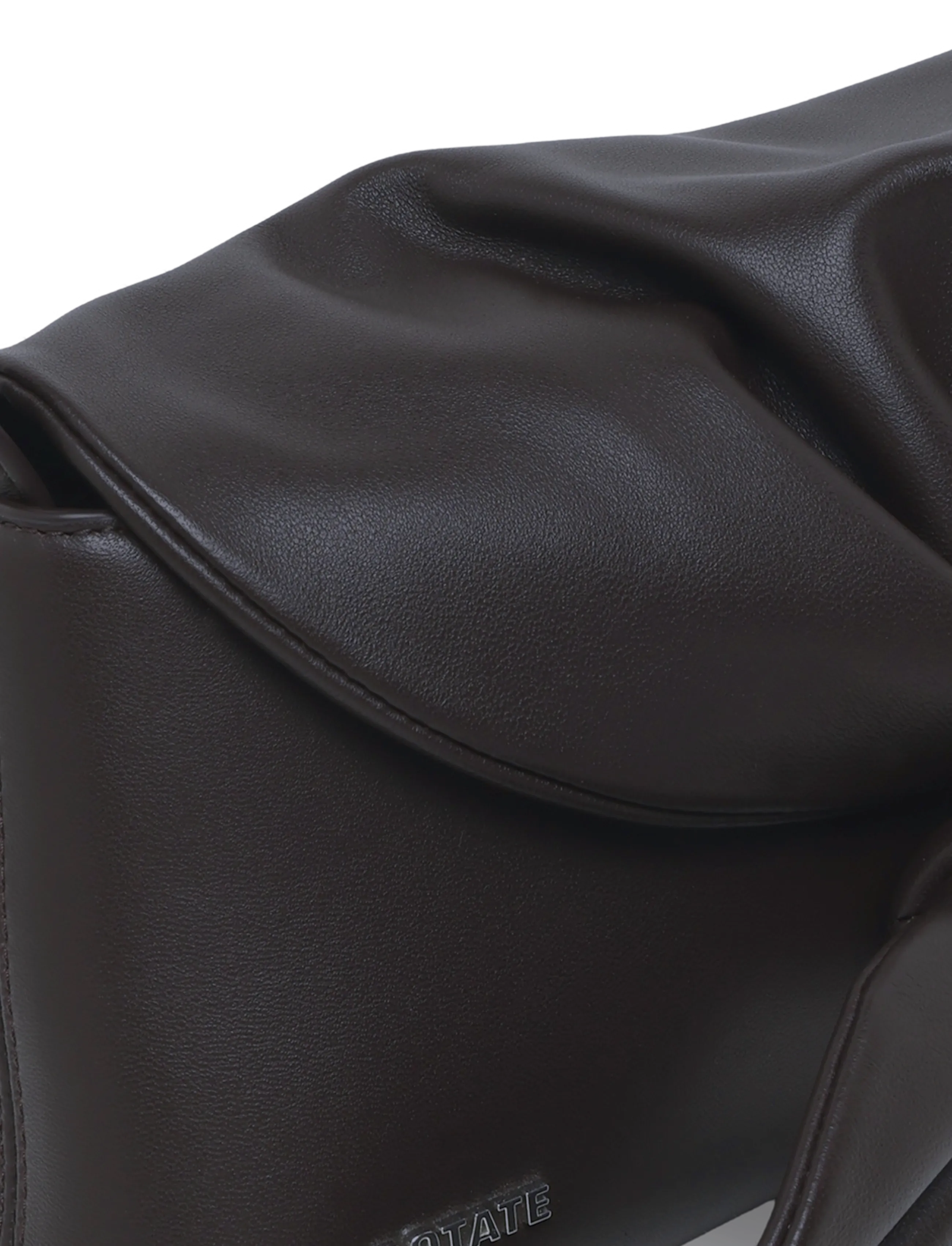 ROTATE - LEATHER KNOT SCARF BAG - special occasions - molÉ - 4