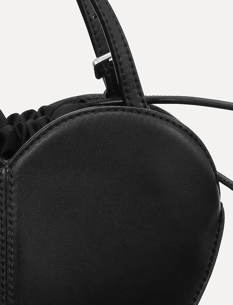 ROTATE - LEATHER HEART BAG - special occasions - black - 1
