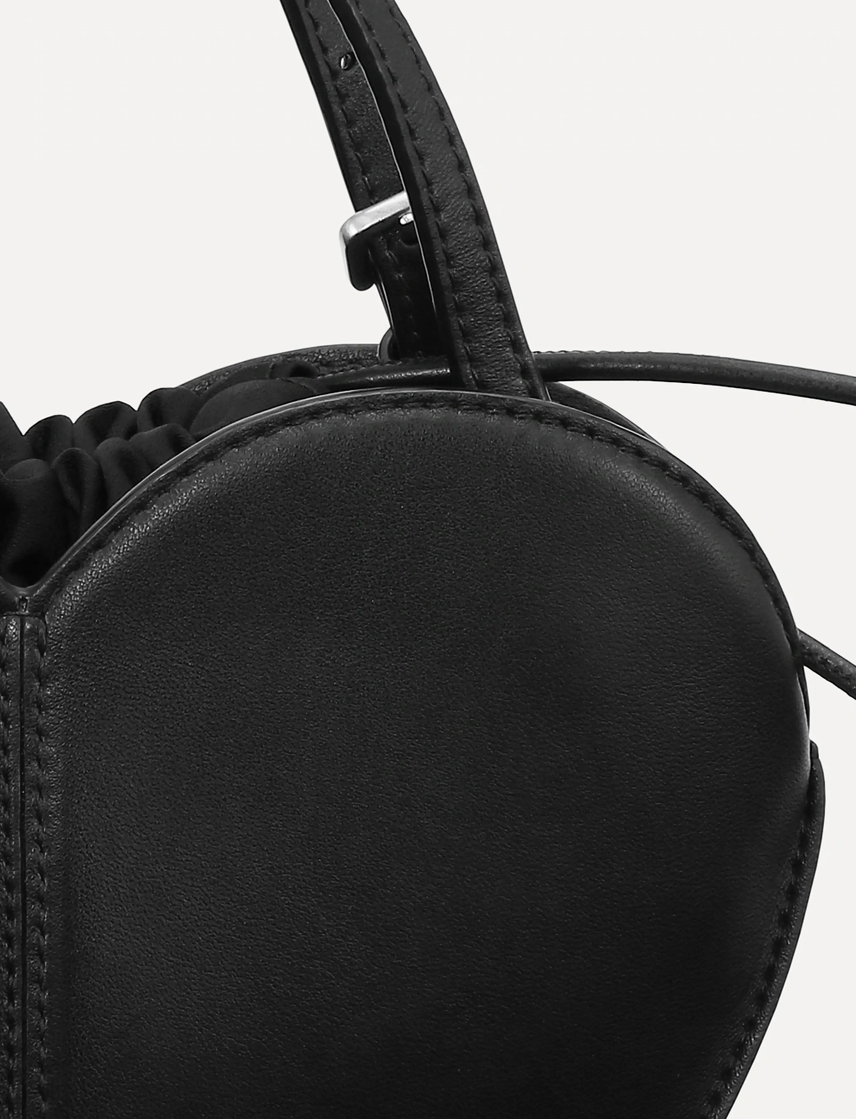 ROTATE - LEATHER HEART BAG - special occasions - black - 1