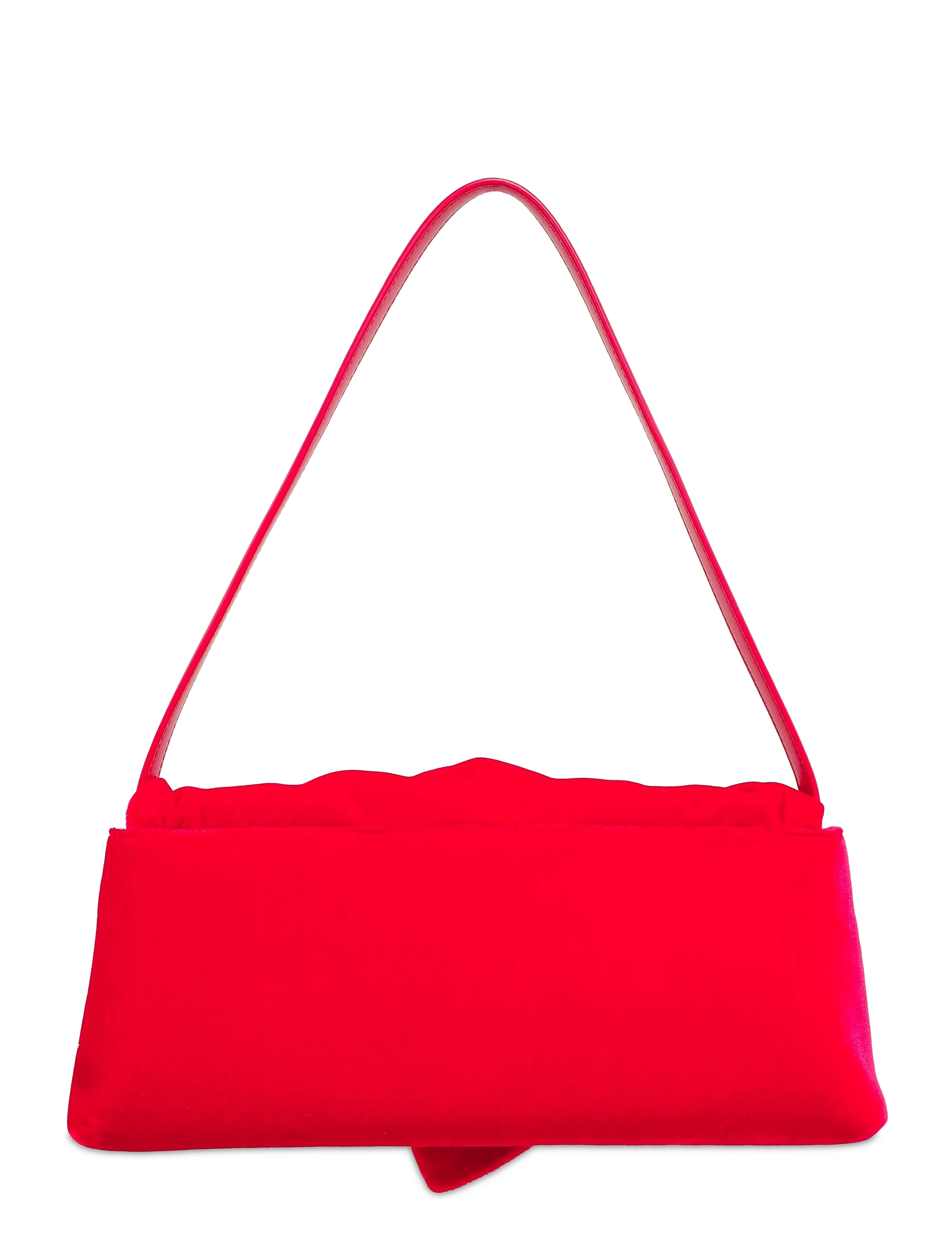 ROTATE - VELVET  KNOT SCARF BAG - special occasions - scooter red - 1