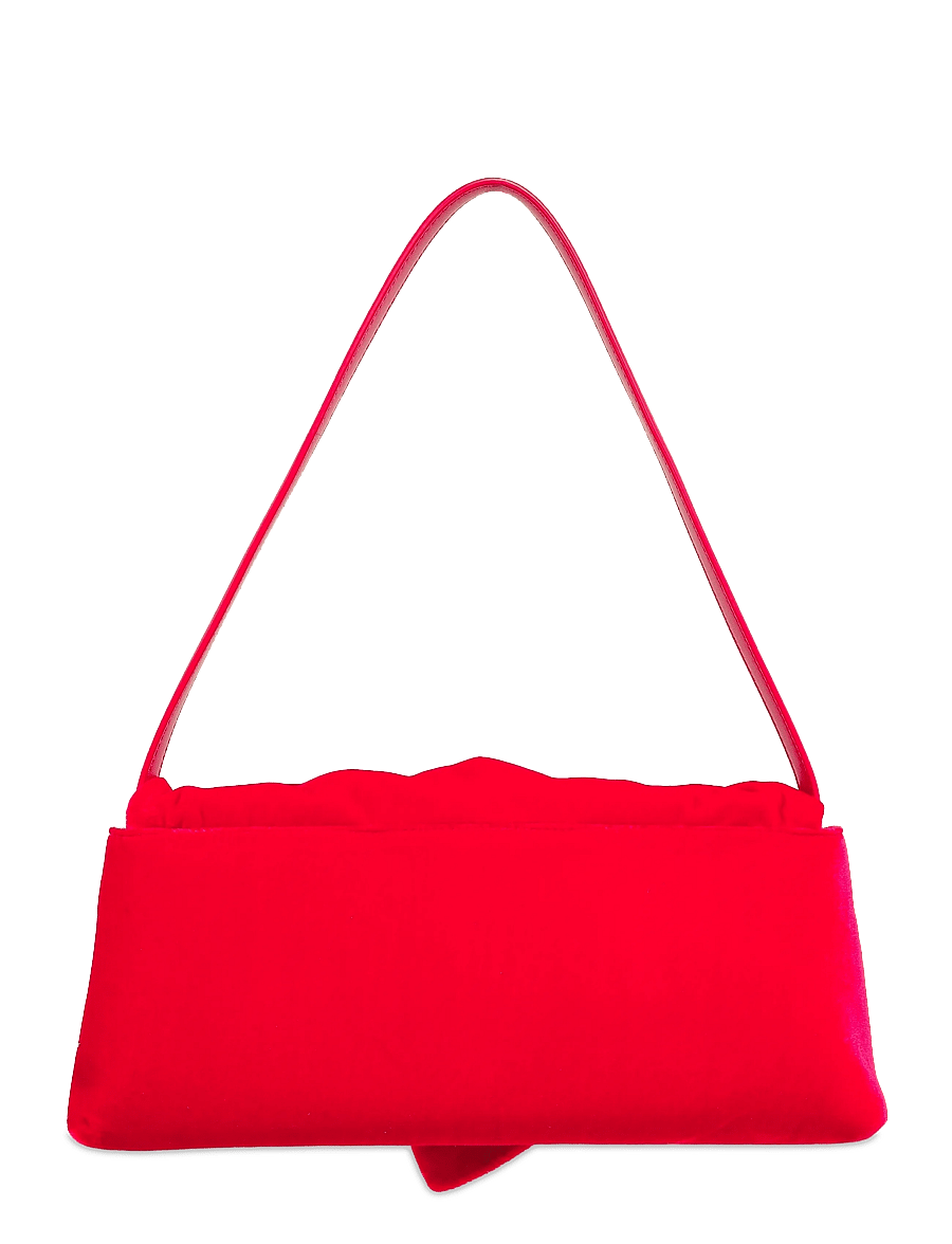 ROTATE - VELVET KNOT SCARF BAG - special occasions - scooter red - 1