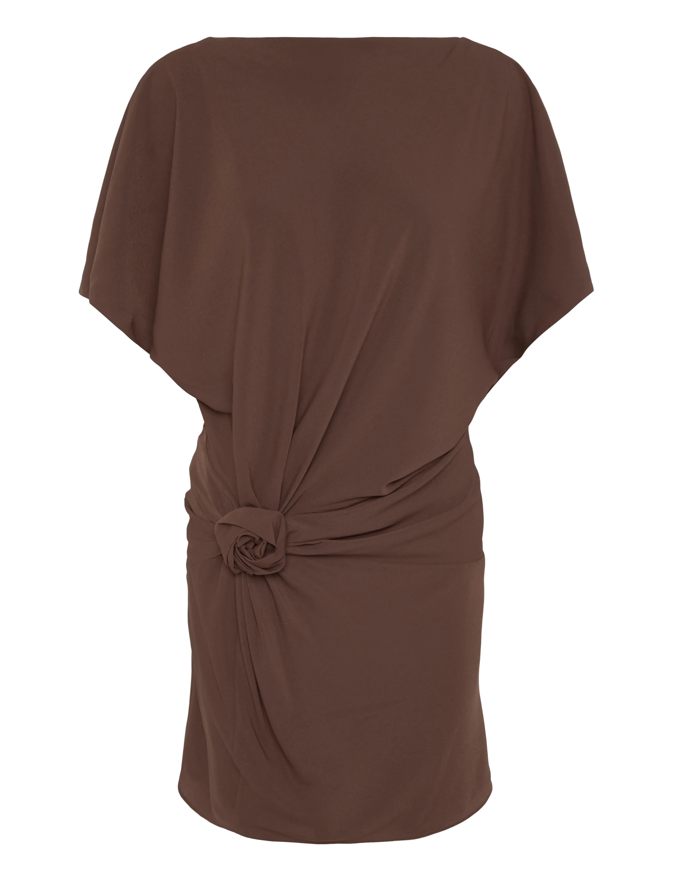 ROTATE MINI TWISTED DRESS - Nordischer Stil - CHESTNUT / brown