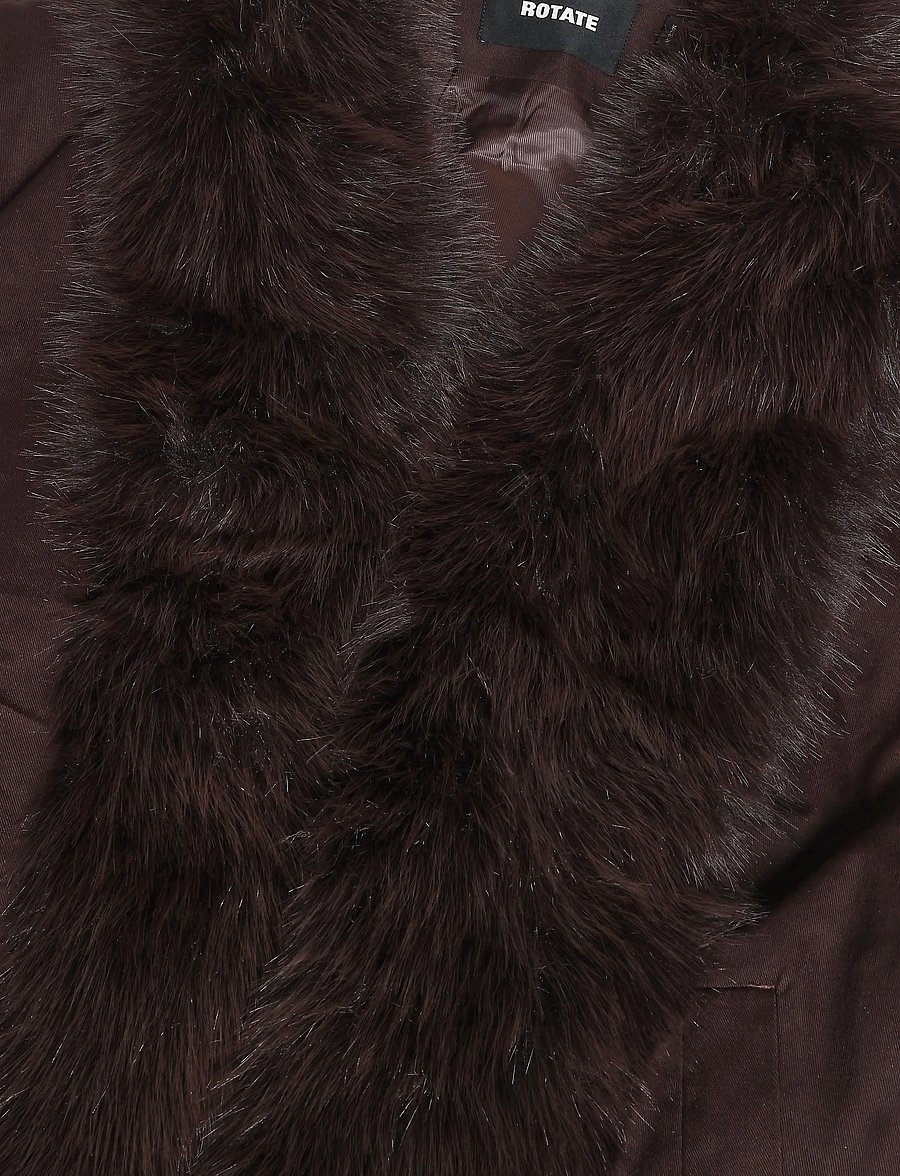 ROTATE - FAUX FUR COLLAR JACKET - faux fur jakker - molÉ - 2