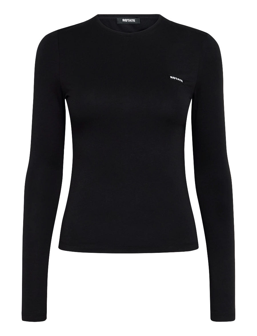 ROTATE - LONG SLEEVE T-SHIRT - langärmlige tops - black - 0