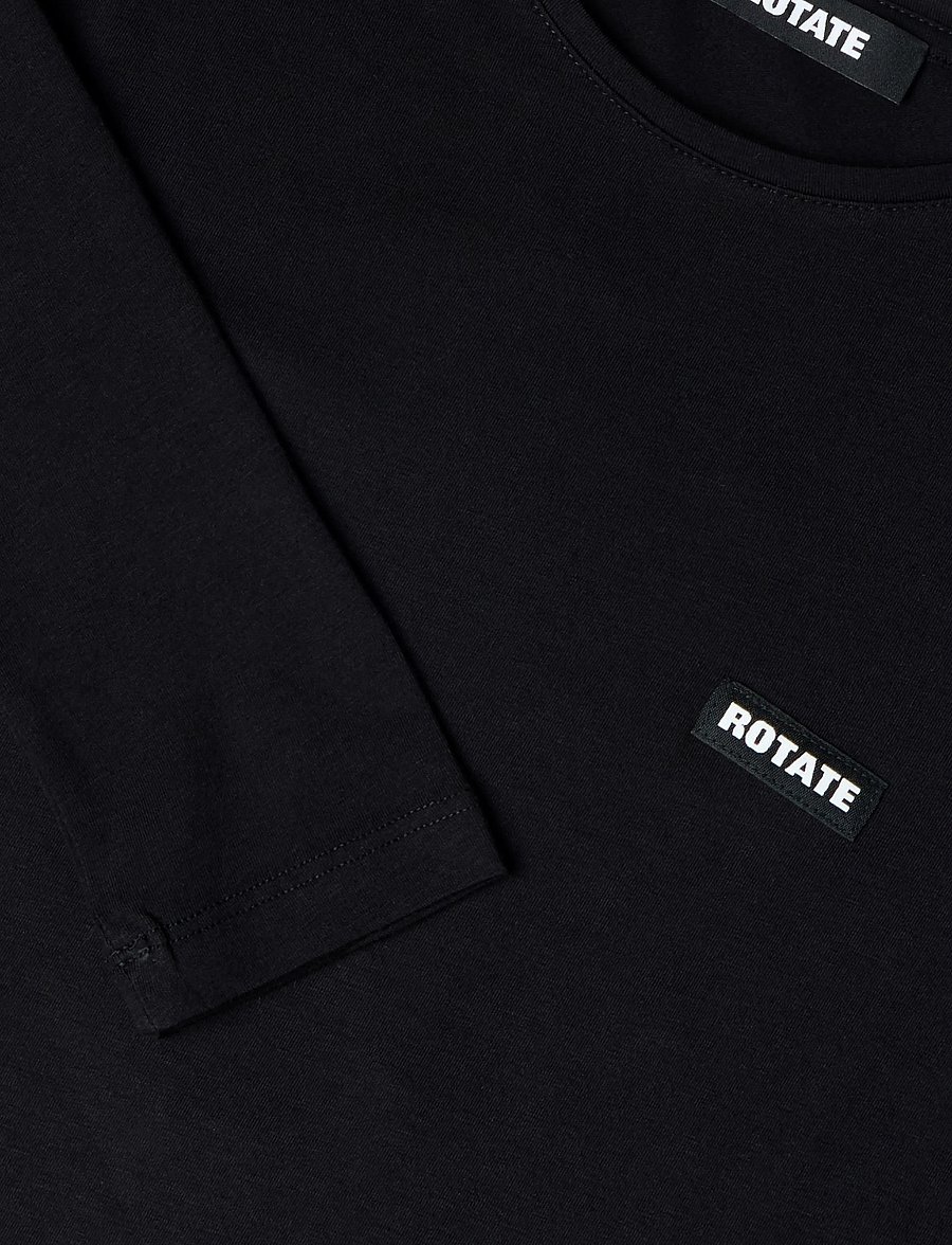ROTATE - LONG SLEEVE T-SHIRT - langärmlige tops - black - 2