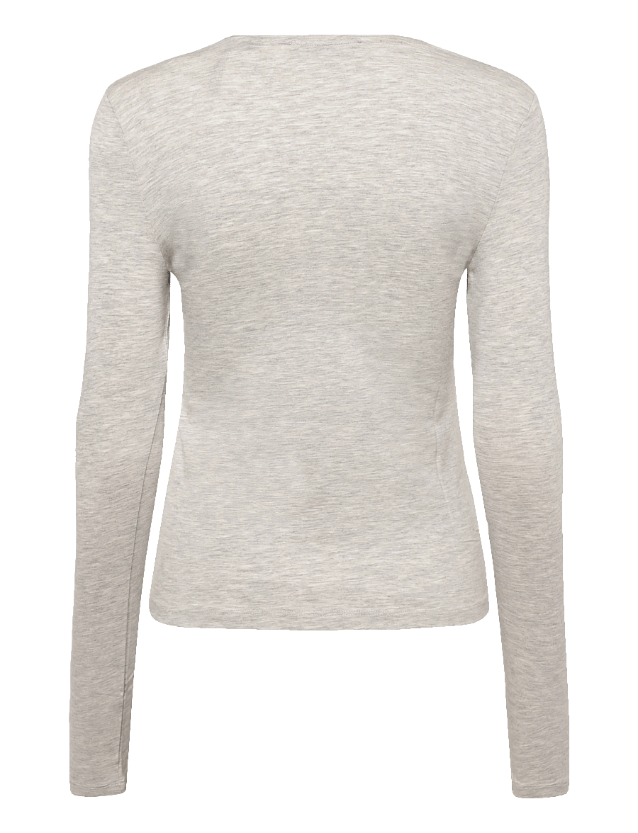 ROTATE - LONG SLEEVE T-SHIRT - langärmlige tops - light grey melange - 1