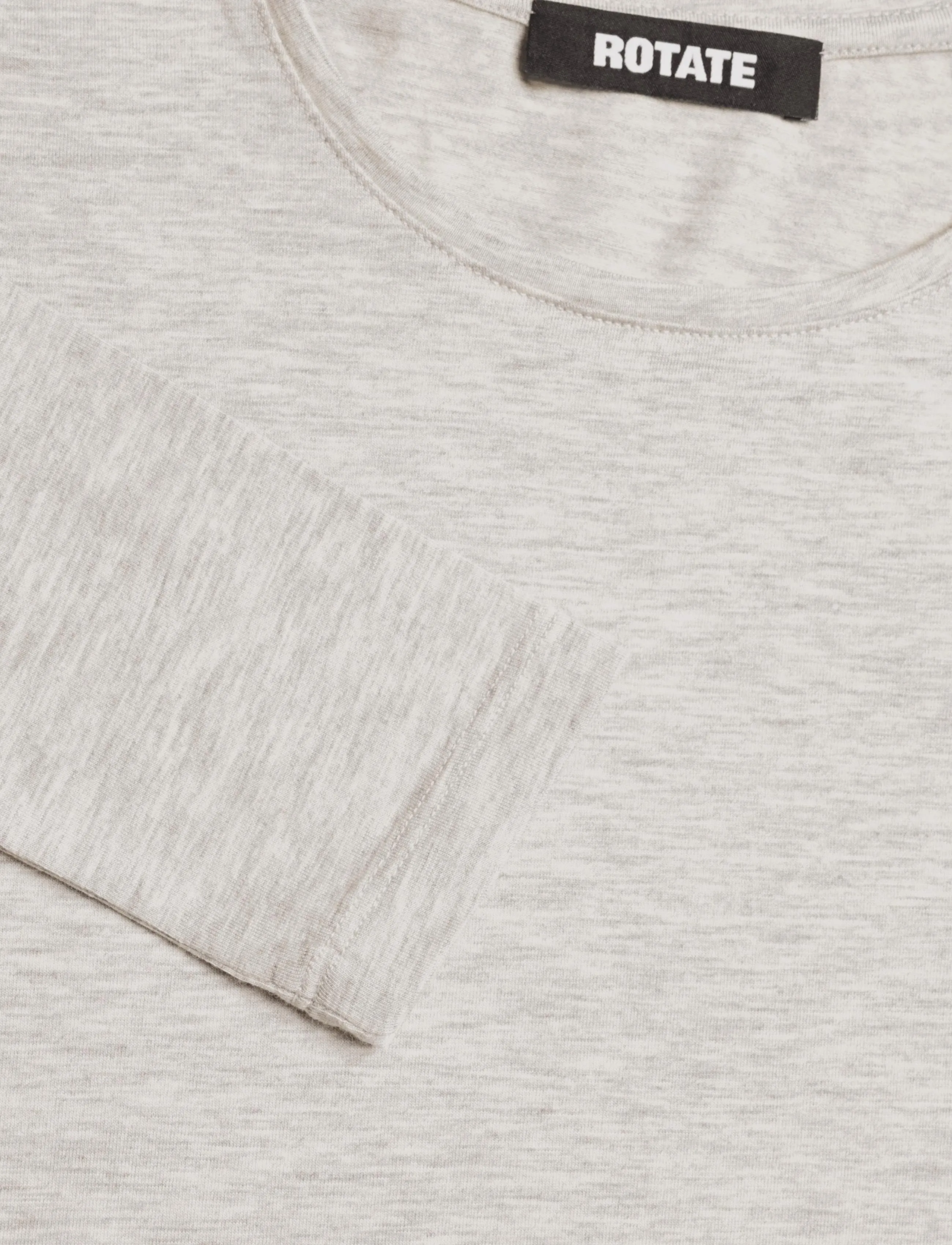 ROTATE - LONG SLEEVE T-SHIRT - light grey melange - 2