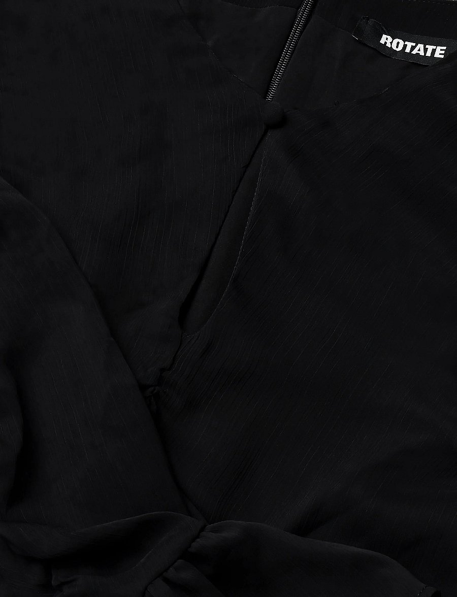 ROTATE - CHIFFON LONG-SLEEVE DRESS - cocktailkleider - black - 2