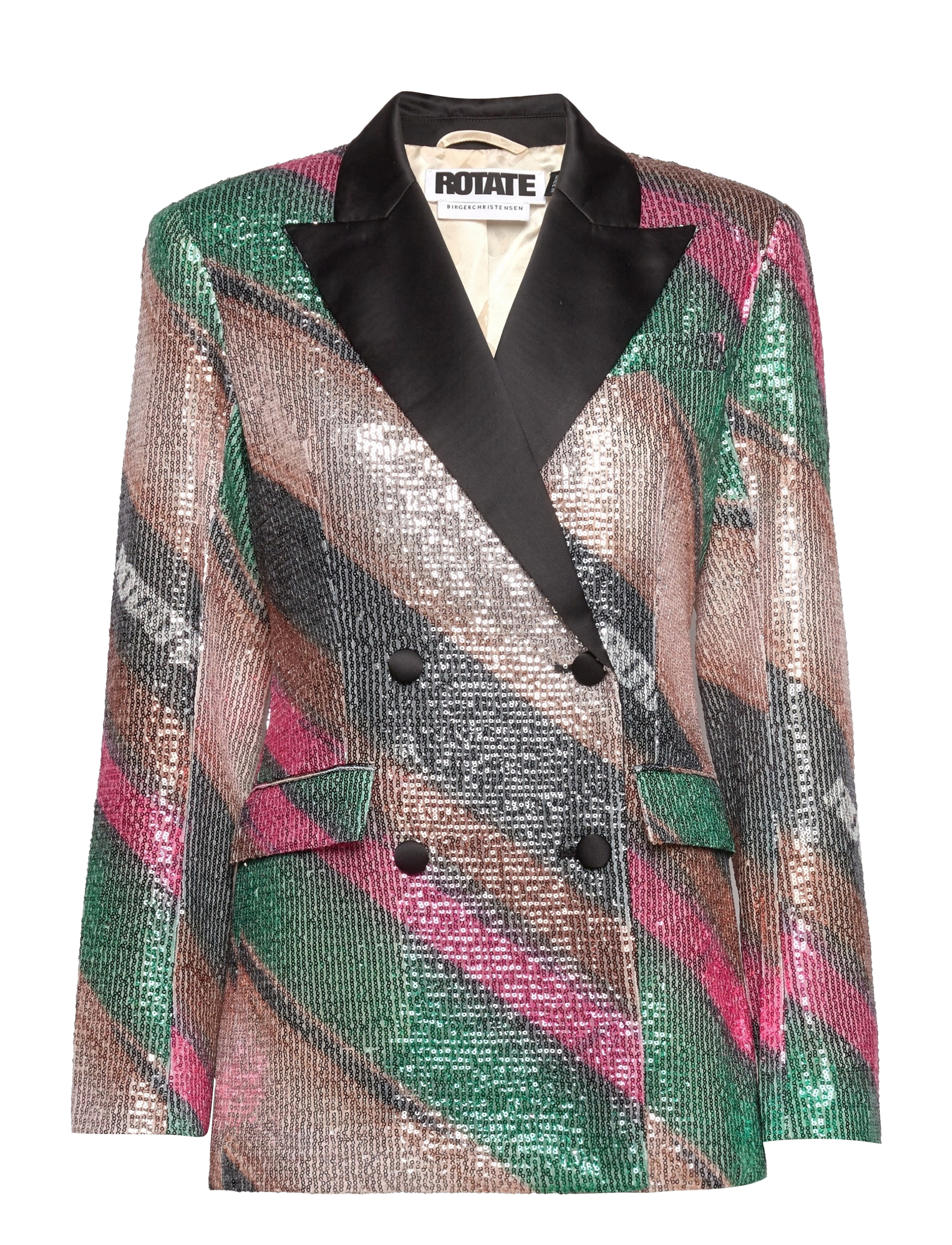 ROTATE Birger Christensen - Augustina Blazer - bombay brown combination - 1