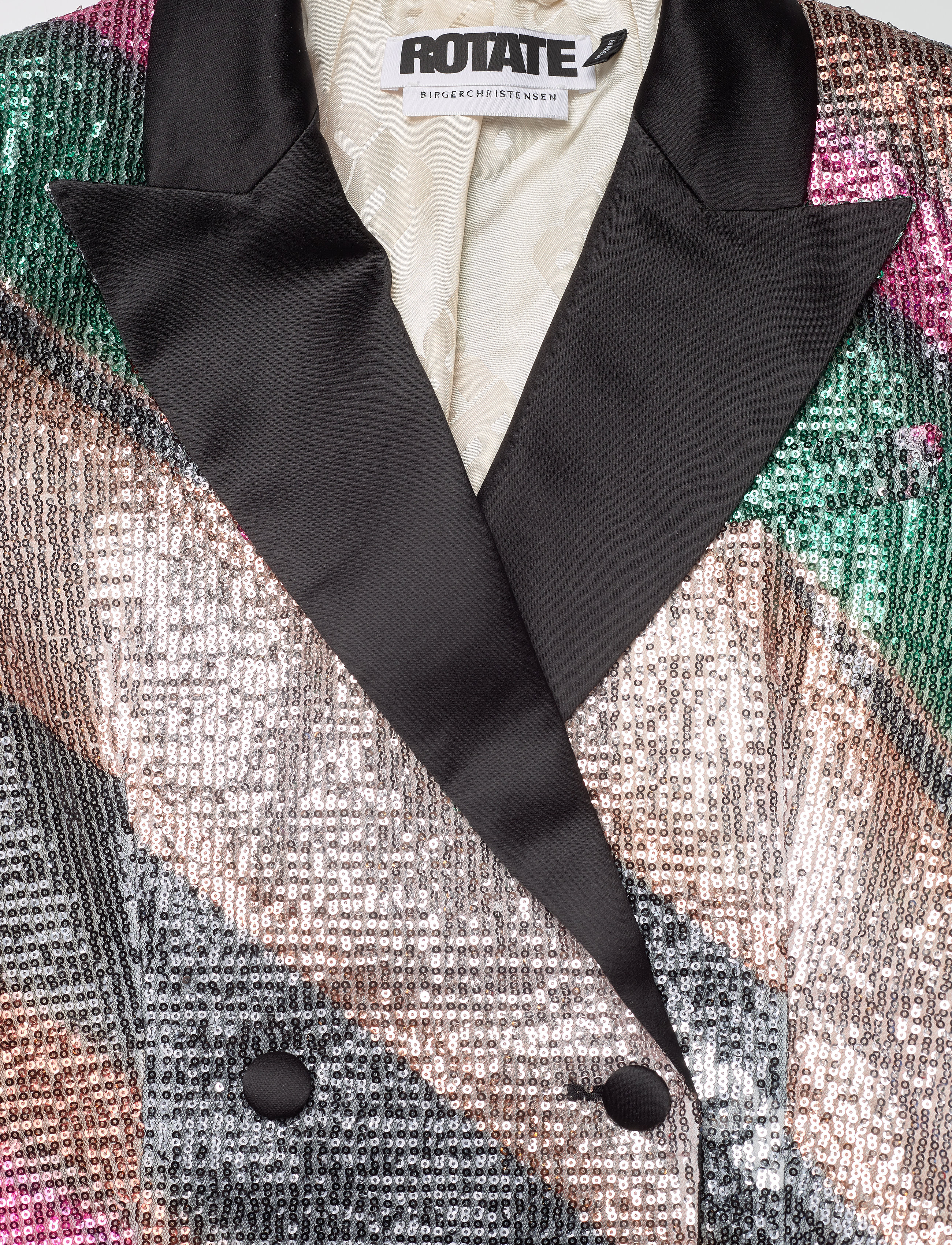 ROTATE Birger Christensen - Augustina Blazer - bombay brown combination - 4