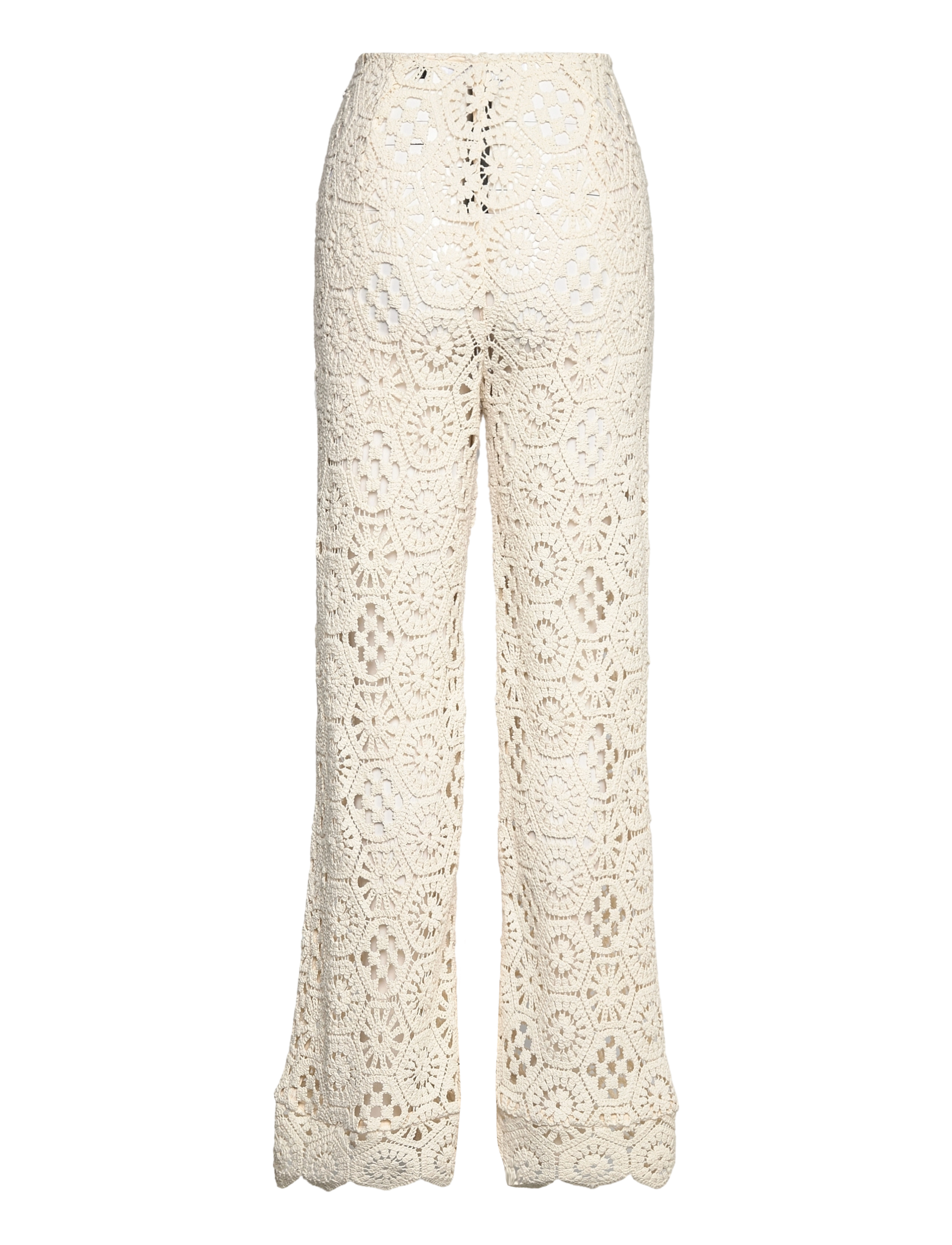 ROTATE Birger Christensen - Bebe Pants - antique white - 1