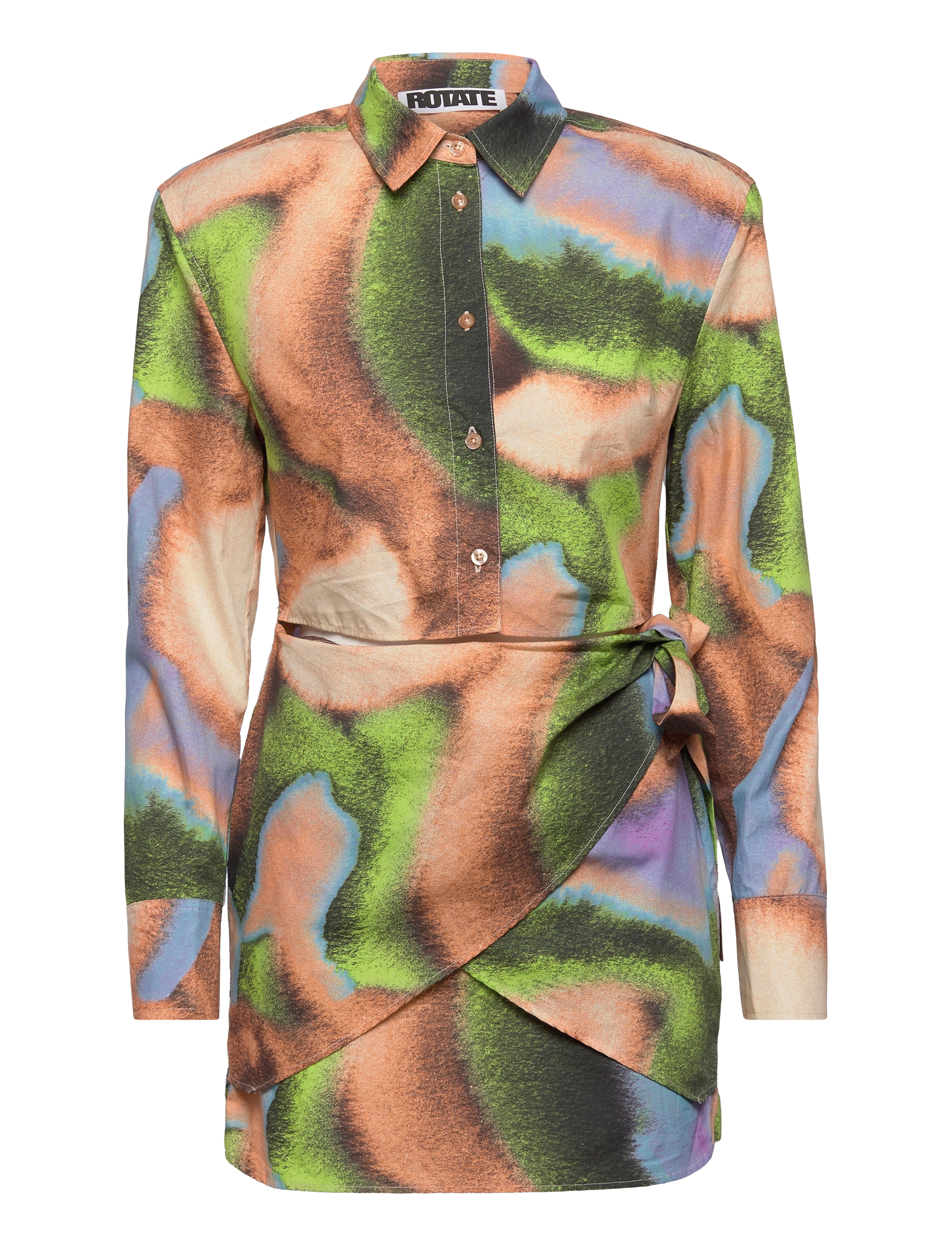 ROTATE Sofie Kleid Patterned - 34 - Damen