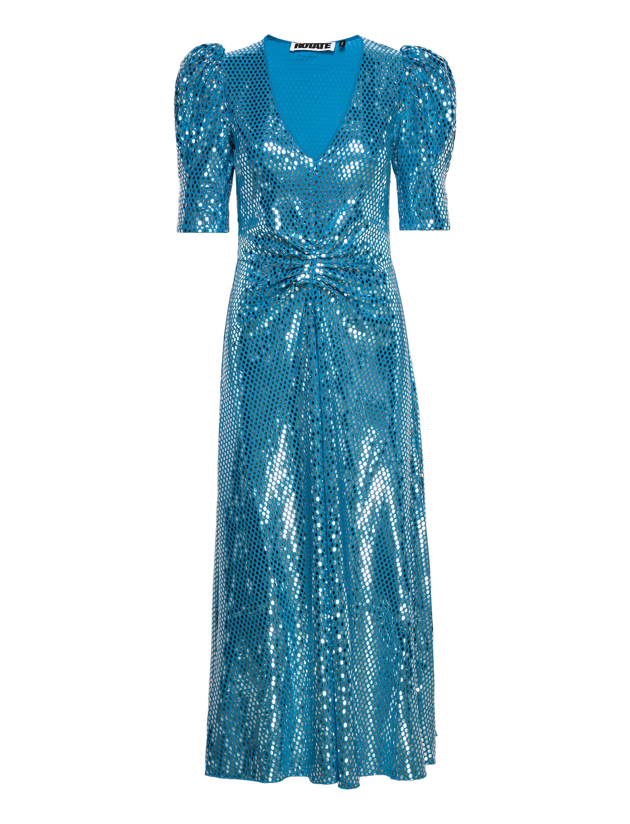 ROTATE Sierina Kleid Blau - 34 - Damen