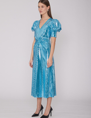 ROTATE Birger Christensen - SIERINA DRESS - ballīšu apģērbs par outlet cenām - methyl blue - 4
