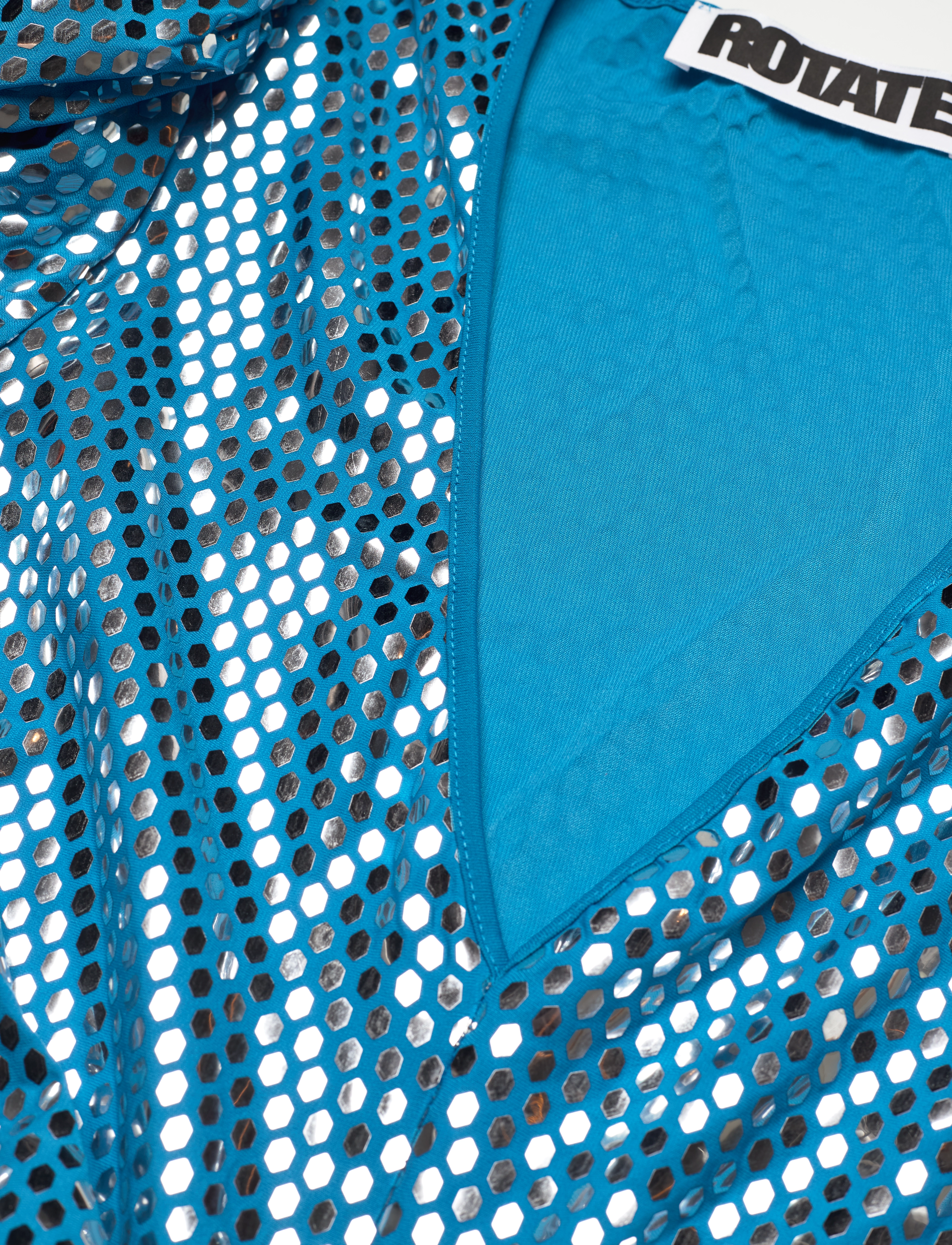 ROTATE - SIERINA DRESS - pailletkjoler - methyl blue - 5