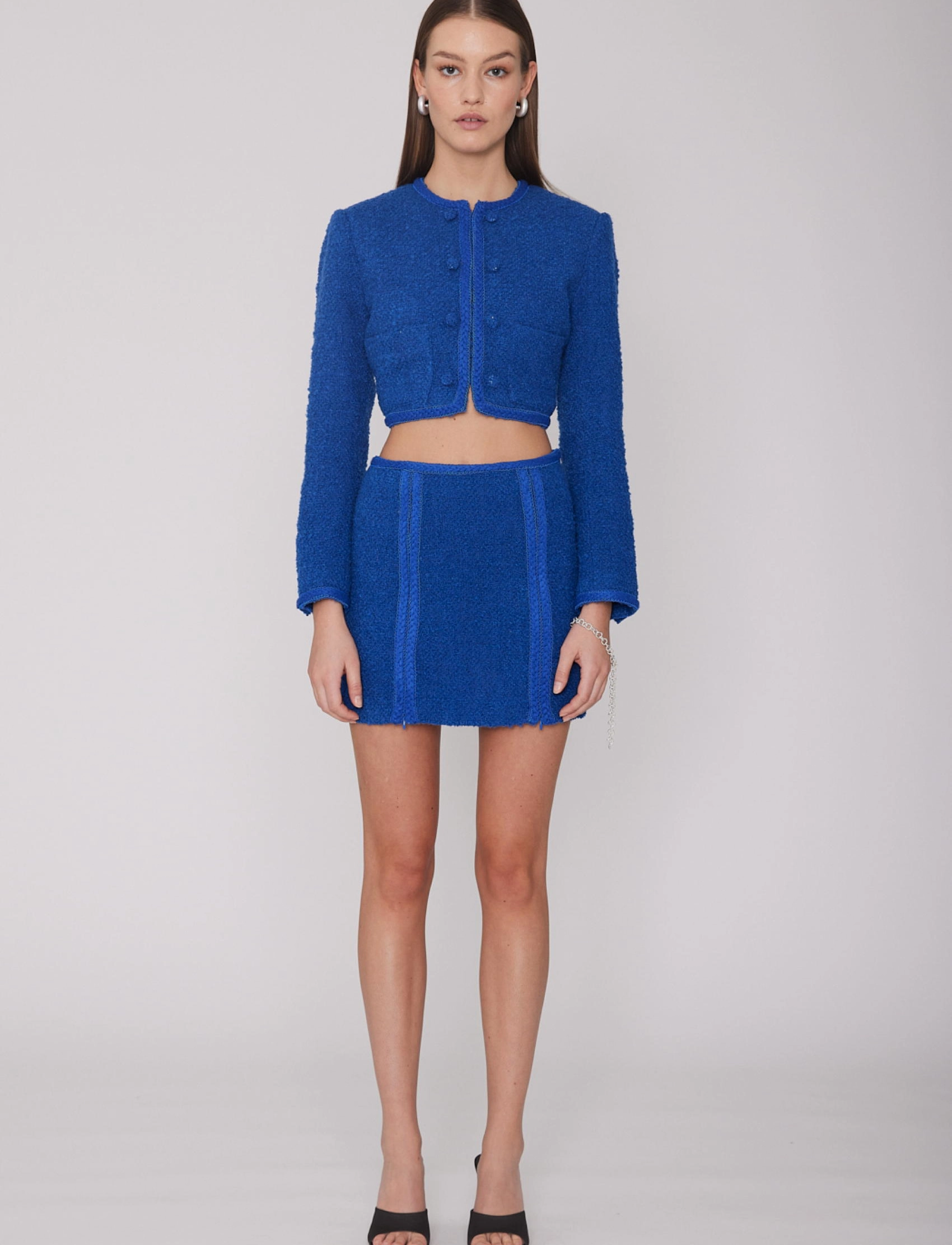 ROTATE - LINA SKIRT - korte nederdele - blue tattoo - 0