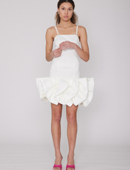 ROTATE Birger Christensen - LEIZA DRESS - pulmakleidid - bright white - 2