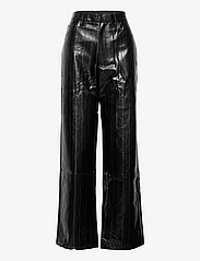 ROTATE Birger Christensen - Pants PU Straightleg - party wear at outlet prices - black - 0