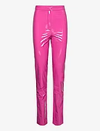 Patent Coated Pants - VERRY BERRY (PINK)