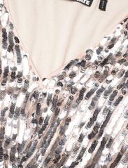 ROTATE Birger Christensen - Sequin Dress - suknelės su žvyneliais - silver - 2
