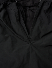ROTATE Birger Christensen - Taft Pleated One-Shoulder Dress - black - 6