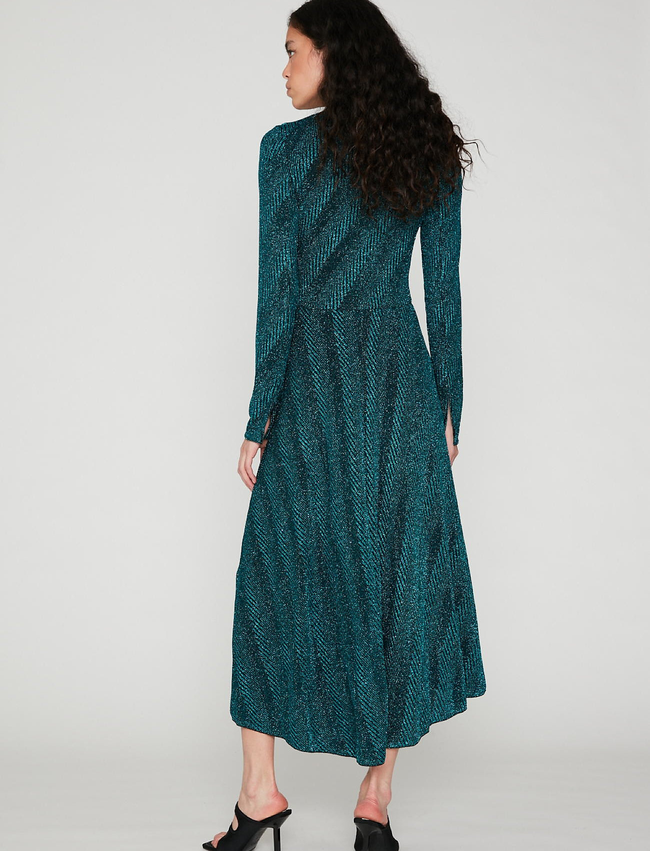 ROTATE Birger Christensen - Sierra Dress - crystal teal - 4