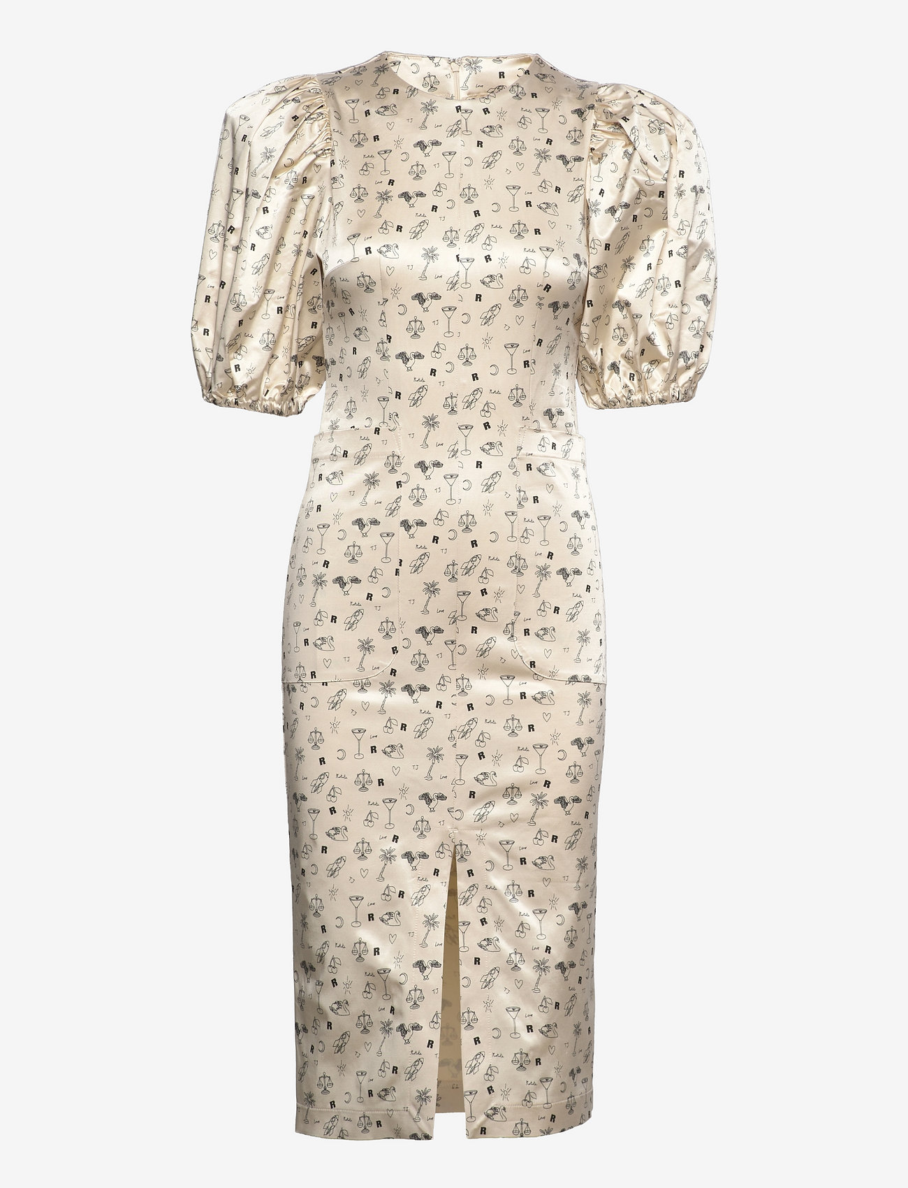 ROTATE Birger Christensen - Katarina Dress - white sand combination - 0
