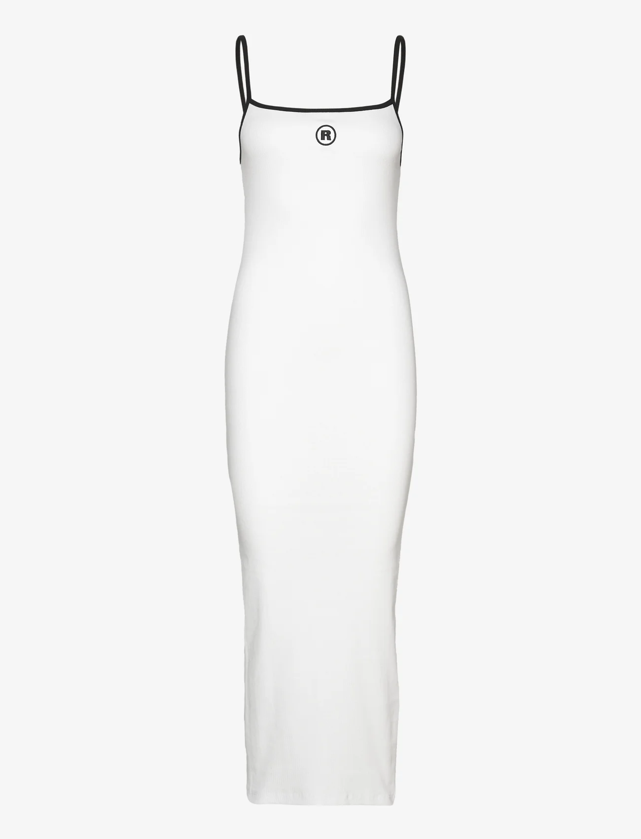ROTATE Birger Christensen - Maxi Dress W. Embroidery - maxikjoler - bright white - 0