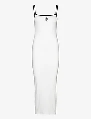 ROTATE Birger Christensen - Maxi Dress W. Embroidery - maxikjoler - bright white - 0